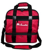 Henselite Midi Plus Bag Maroon-Black
